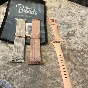 Set of 3 Watch Bands for Apple Watch